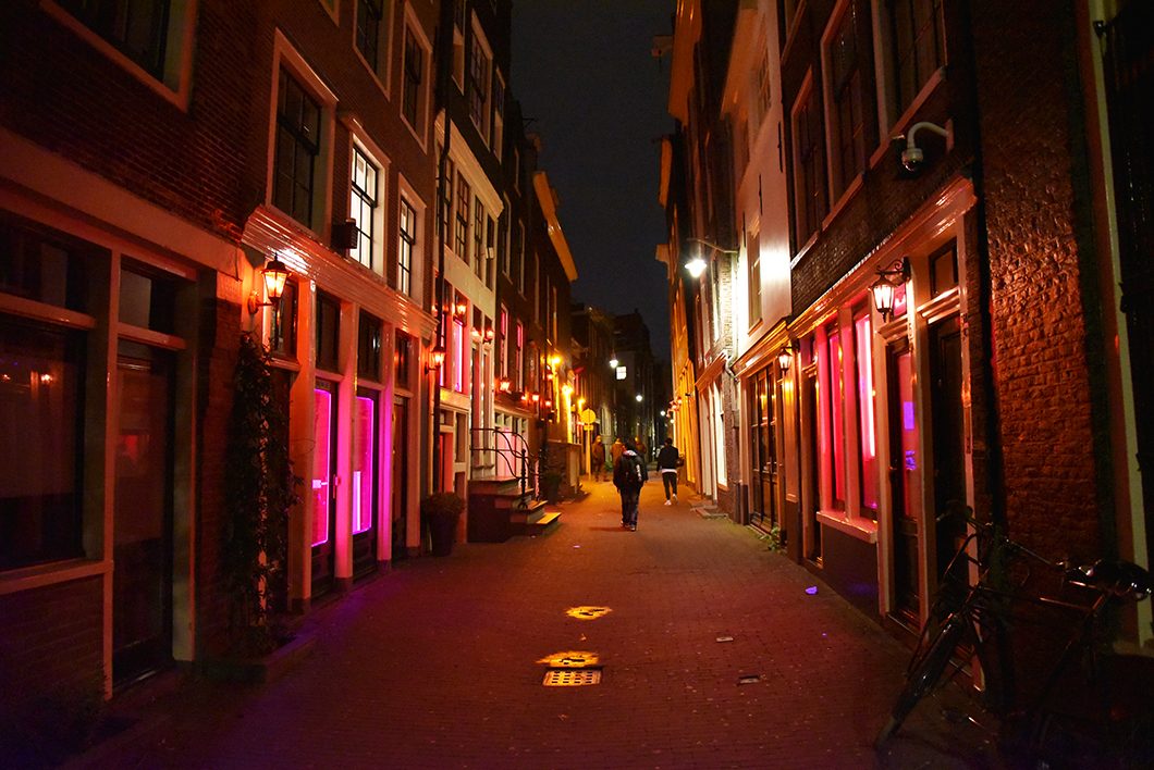 Le quartier rouge d'Amsterdam
