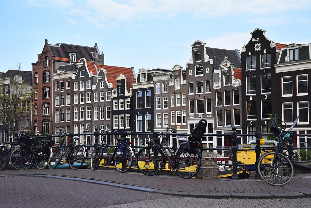 Les jolies façades à Amsterdam