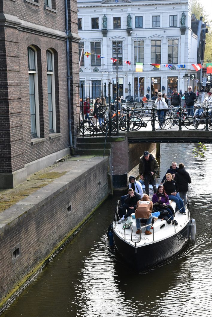 Visite des canaux d'Amsterdam en bateaux