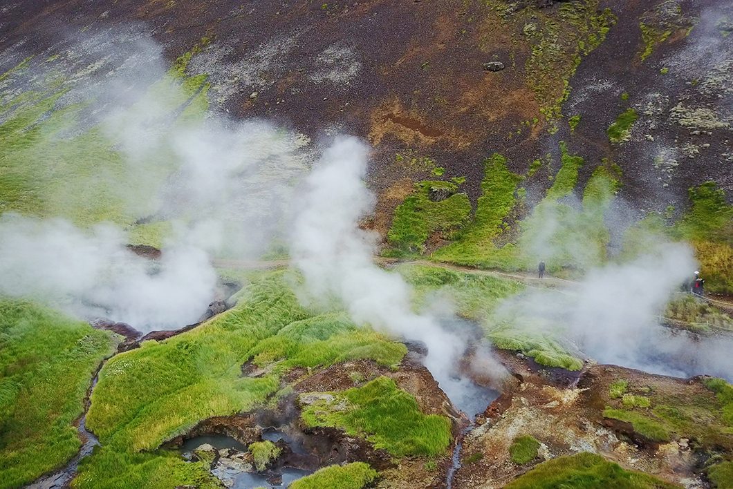 Vallée de Reykjadalur - randonnées à faire en Islande