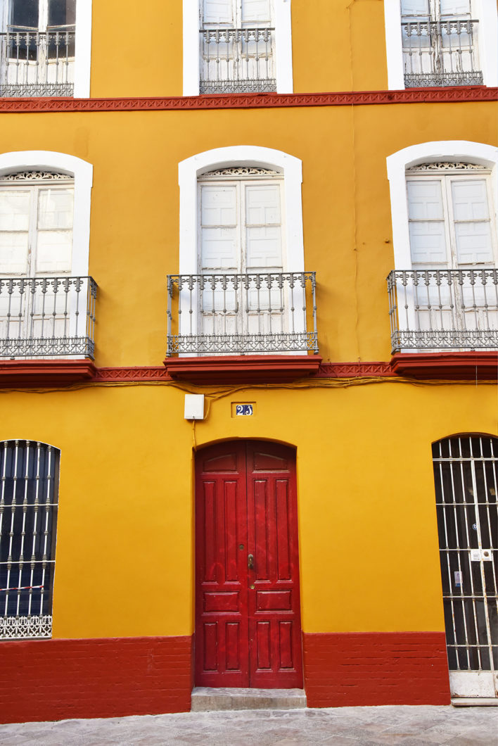 Les rues colorées de Séville