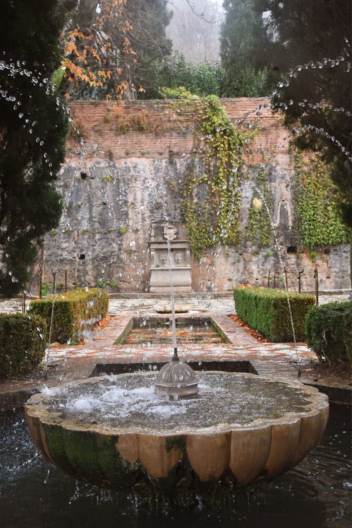 Les belles fontaines de l'Alhambra