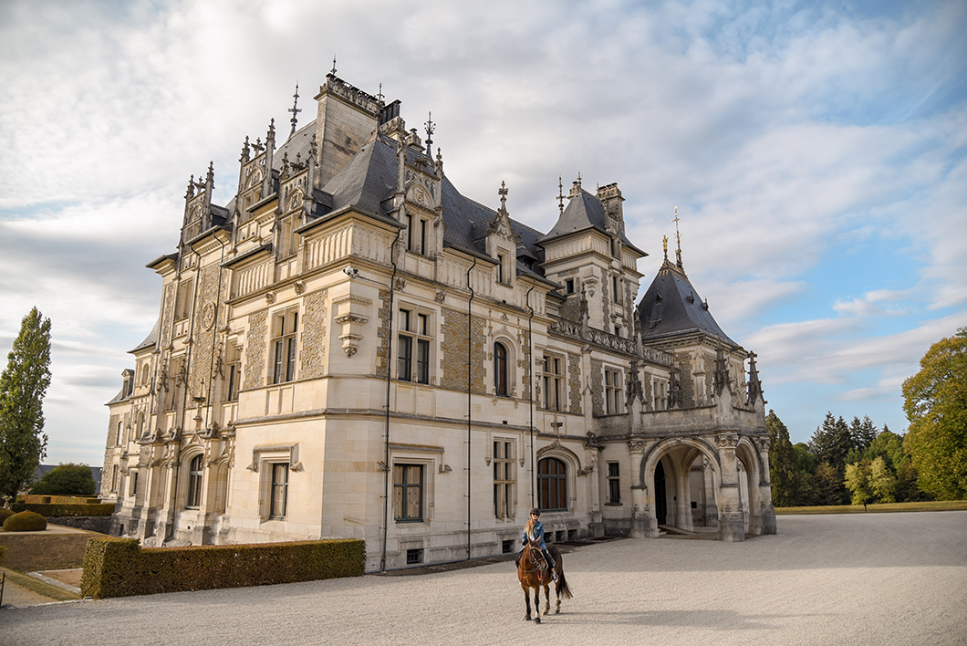 Balade à cheval au Château de Menetou-Salon