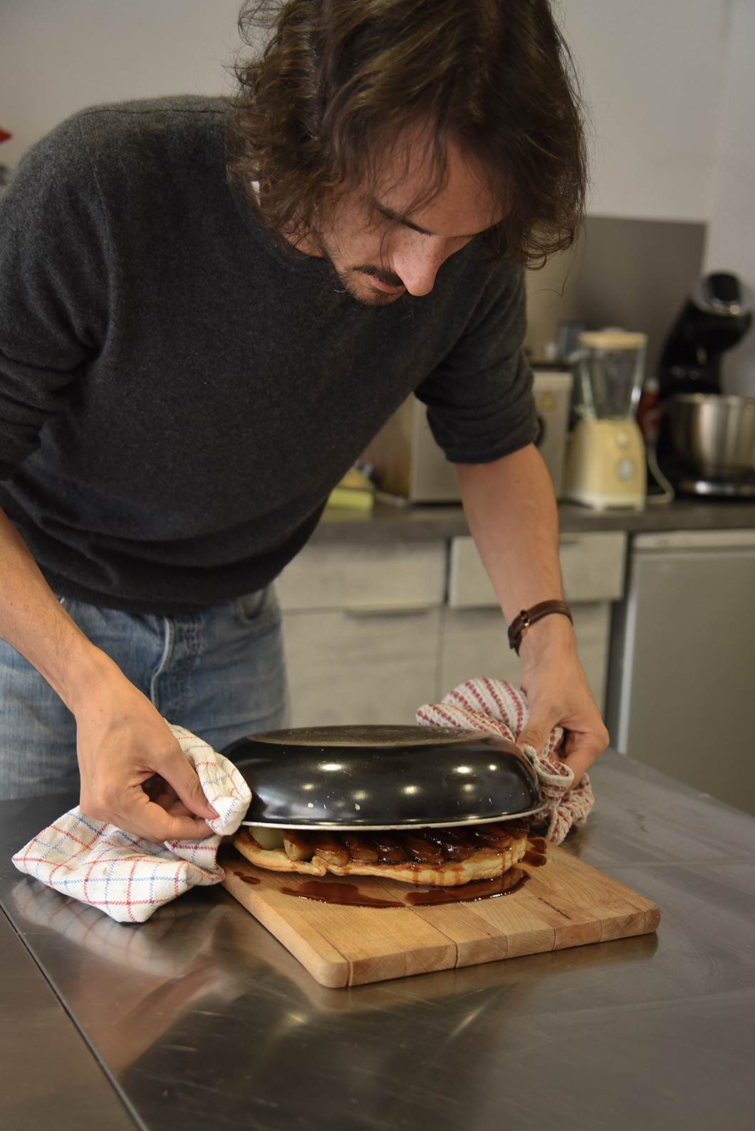 Cours de cuisine au Marmiton Berrichon - La tarte tatin !