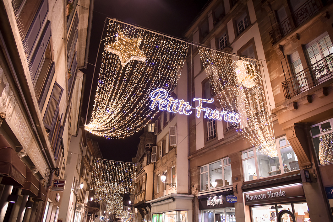 La petite France - marché de Noël de Strasbourg