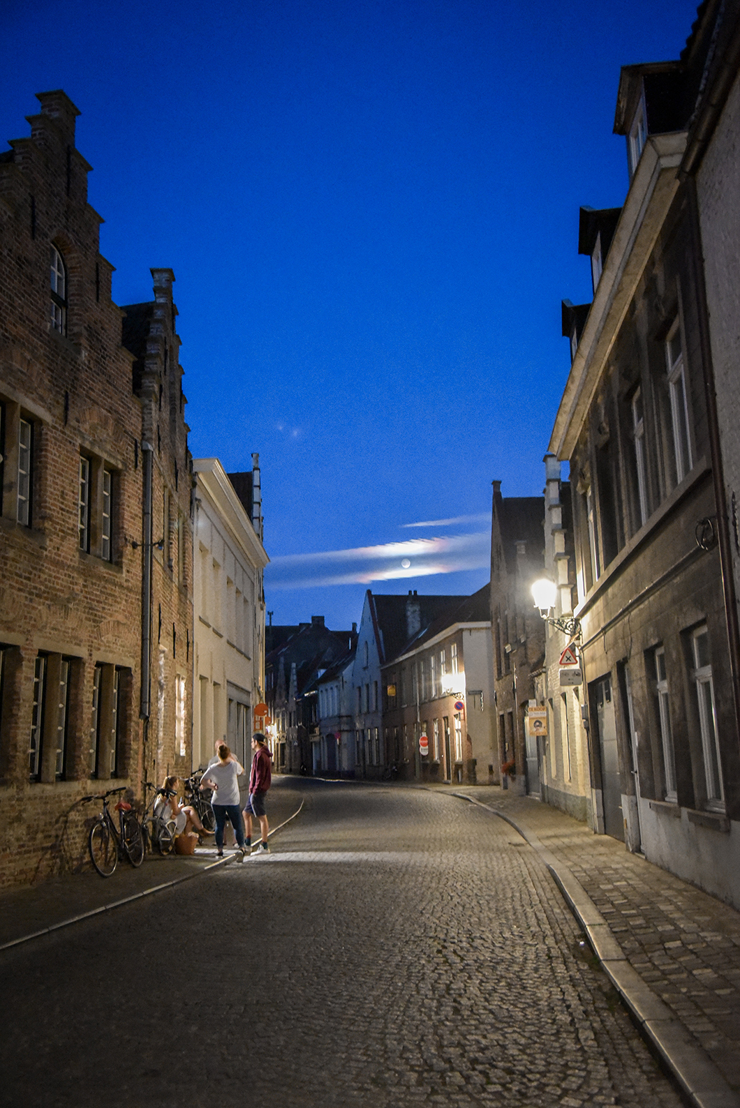 Balade nocturne à Bruges