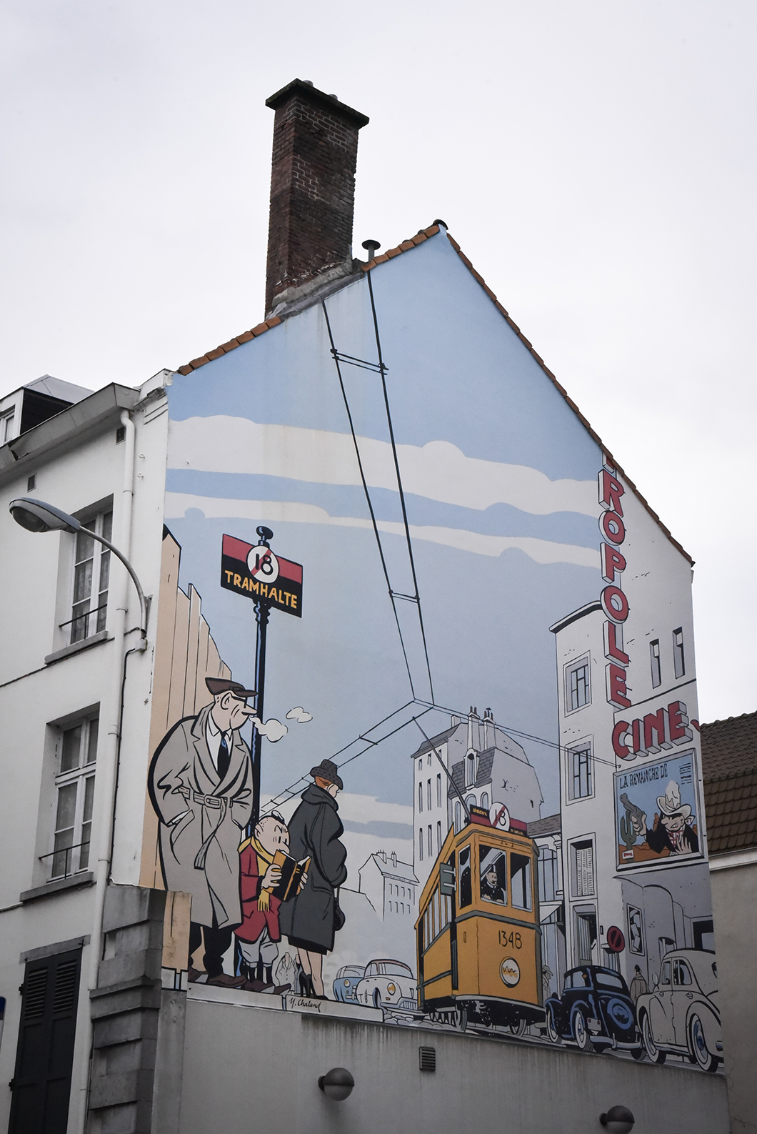 Retrouver les BD murales cachées dans Bruxelles