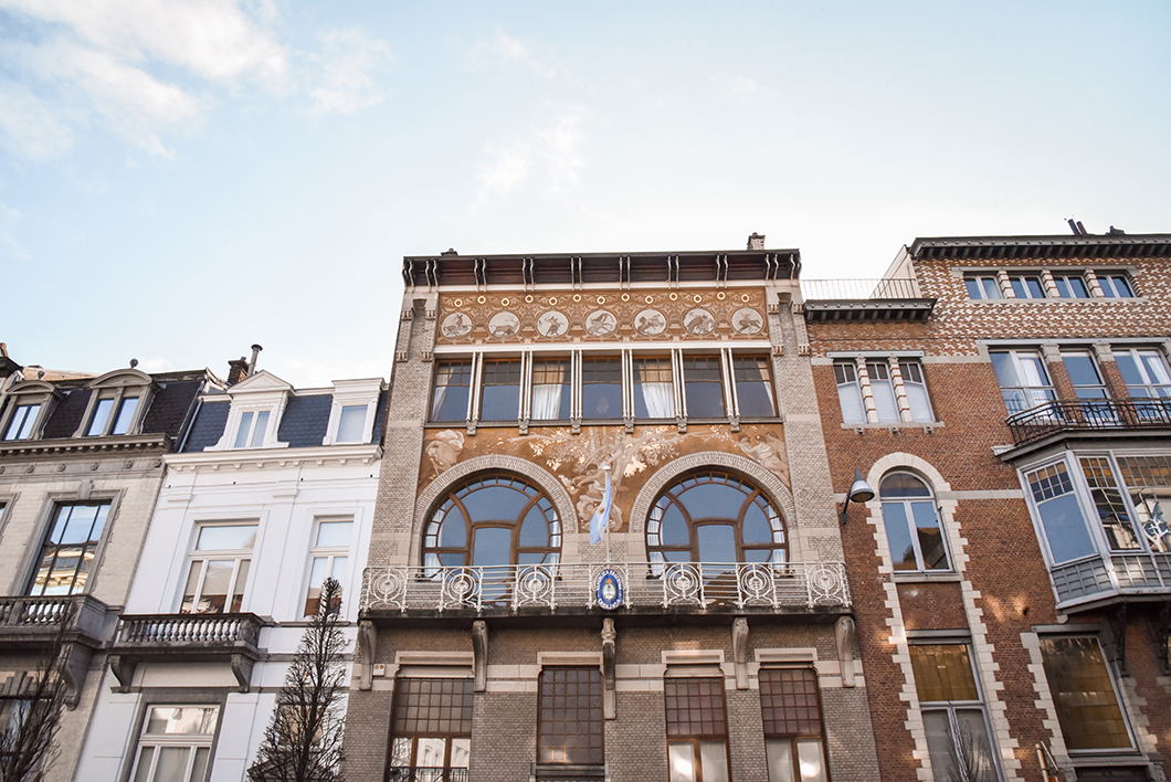 Les façades d’Art Nouveau à Bruxelles