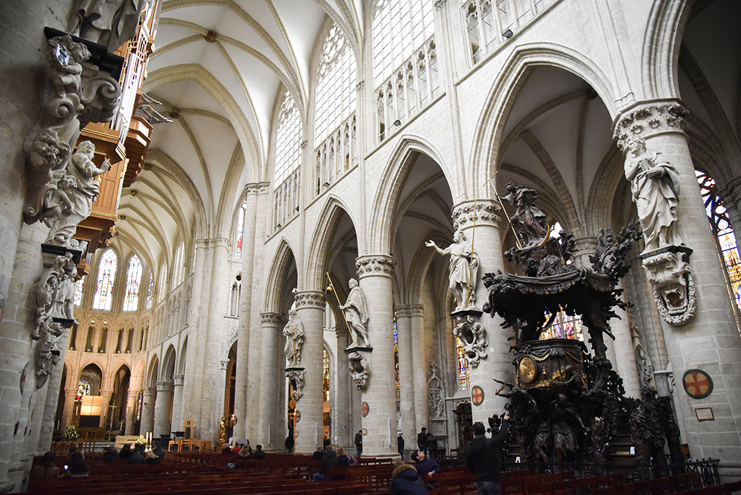 Visiter Bruxelles - Cathédrale Saints-Michel-et-Gudule