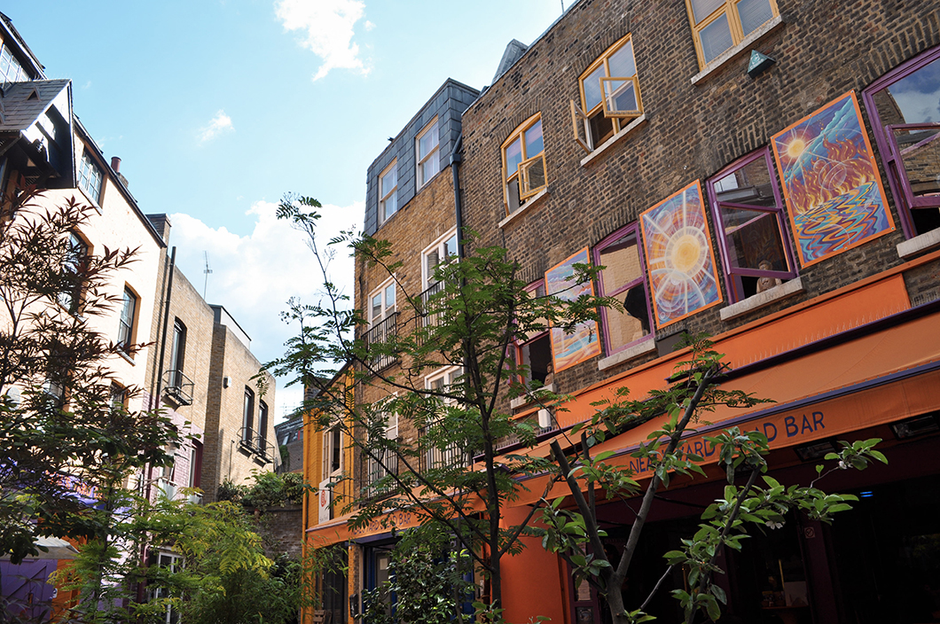 Neal's Yard, place insolite à Londres