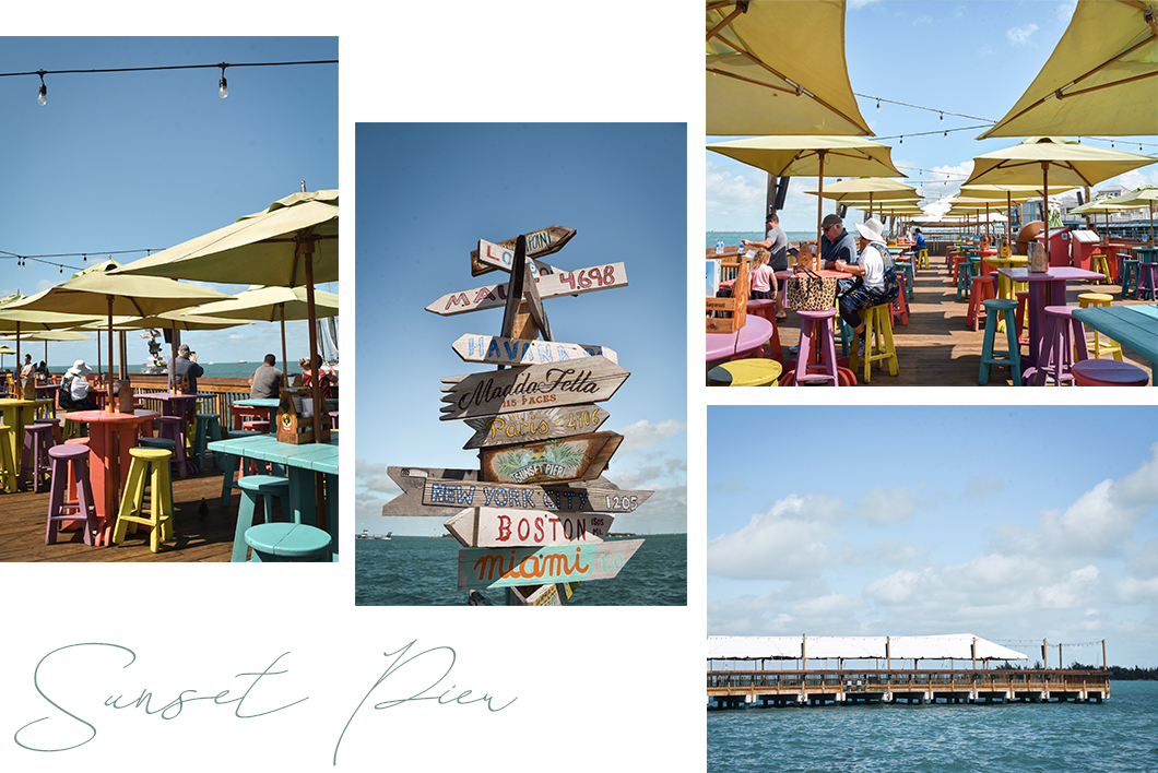 Boire un verre au Sunset Pier à Key West