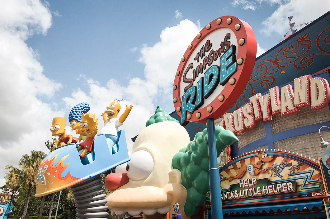 Une journée à Universal Studios Orlando - Visiter Krustyland
