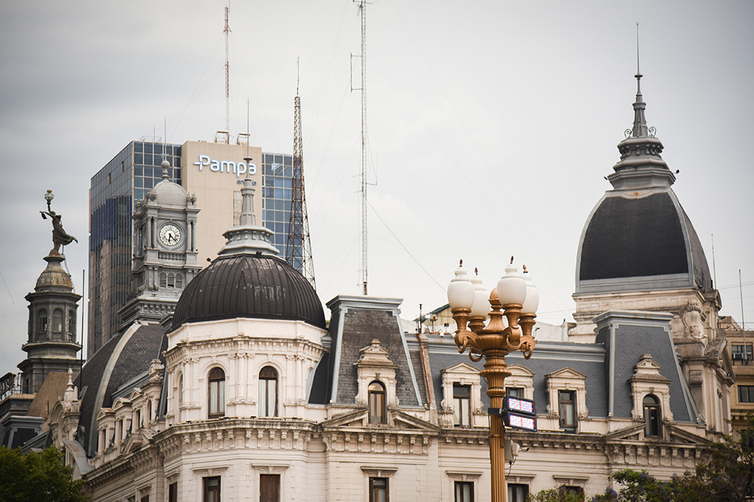 Immeubles haussmanniens à Buenos Aires