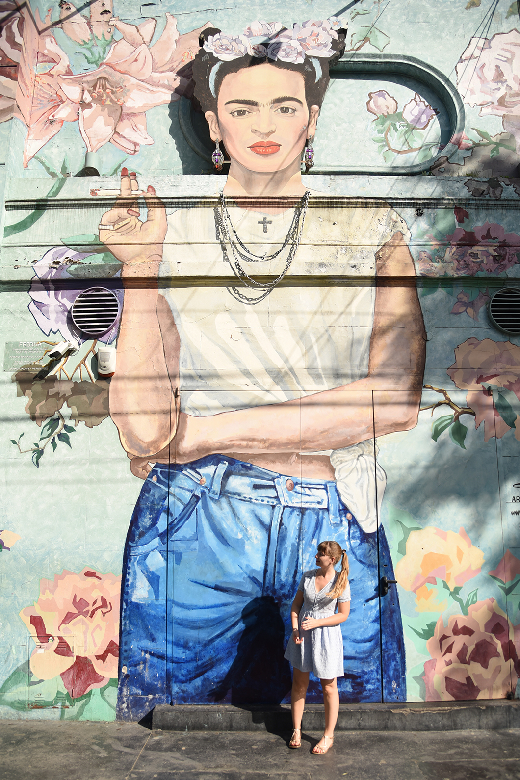 Fresque de Frida Kahlo à Buenos Aires