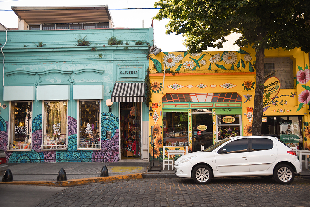 Les couleurs de Palermo à Buenos AIres