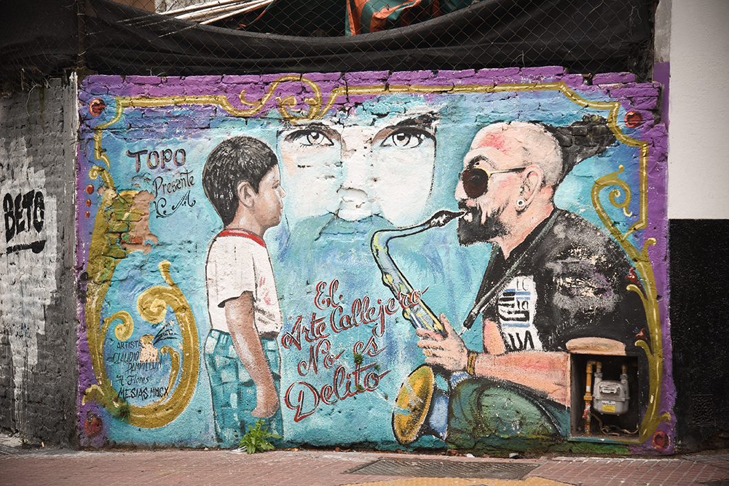 San Telmo et son street art