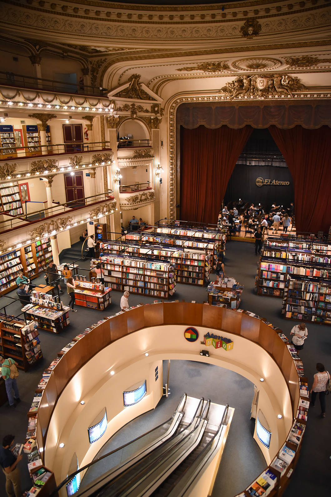 La librairie El Ateneo Grand Splendid