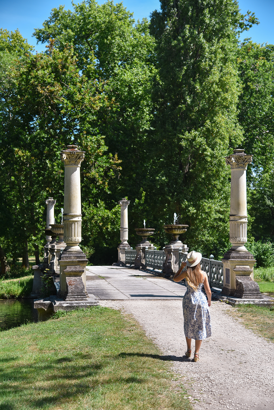 Visiter le jardin anglais du Château de Chantilly