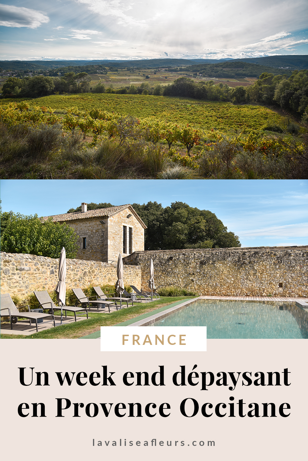 Un week end dépaysant en Provence Occitane en France