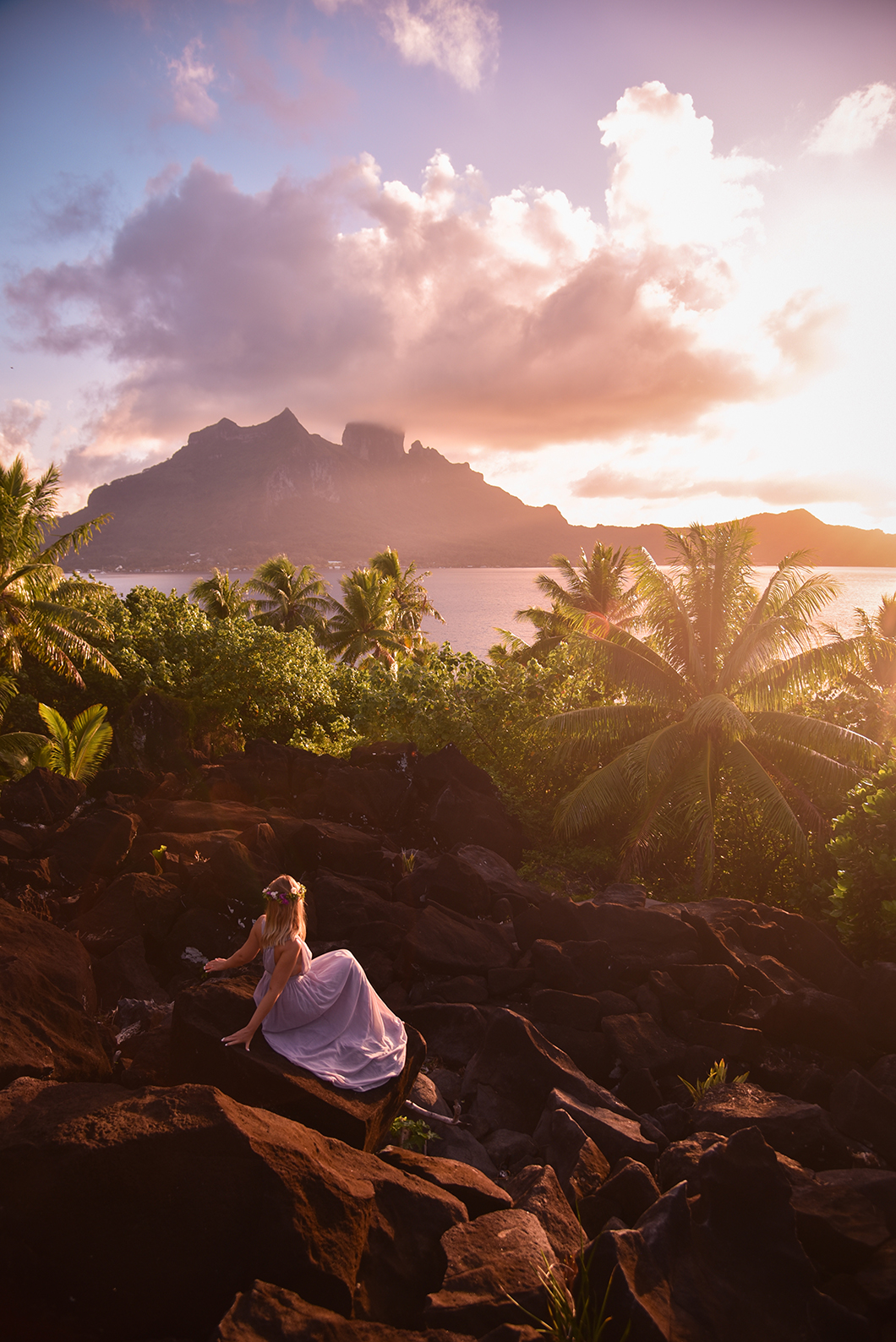Où regarder le lever de soleil à l’hôtel Conrad Bora Bora Nui ?