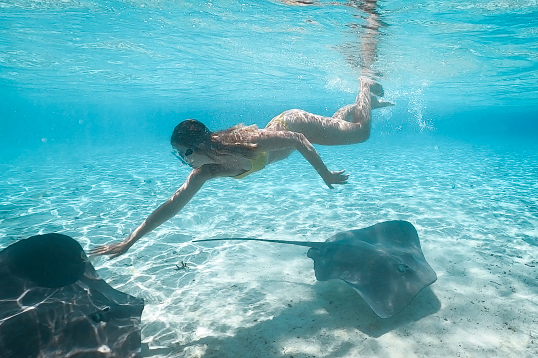 Que faire à Bora Bora ? Snorkeling dans l’océan