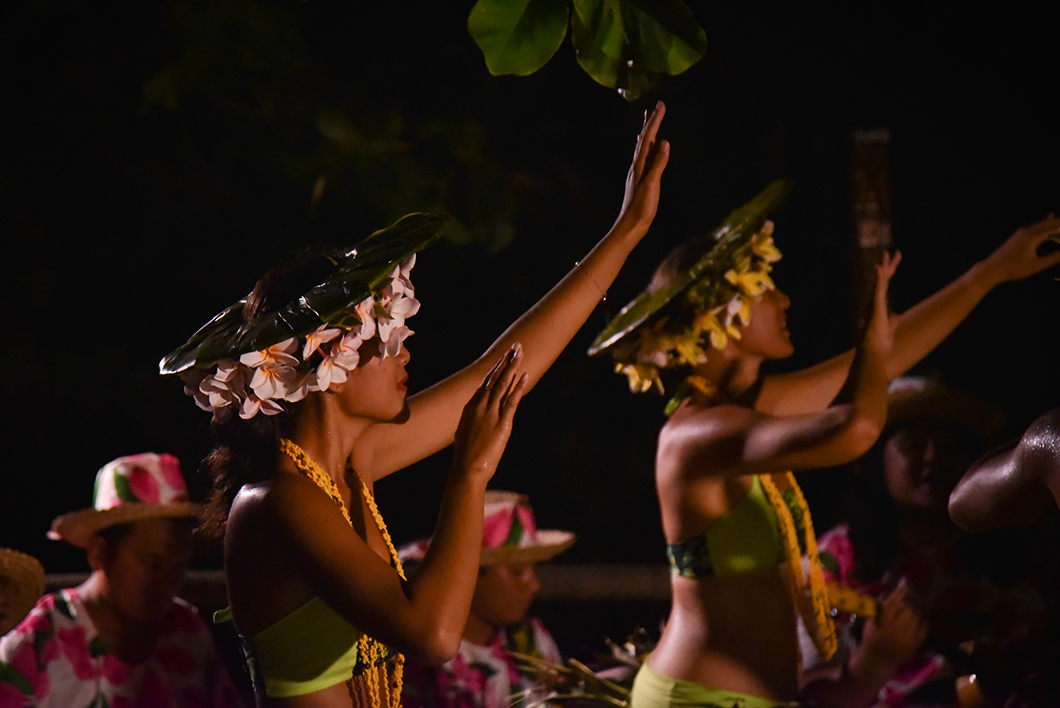 Spectacle de danses polynésiennes au Taha'a Island Resort and Spa