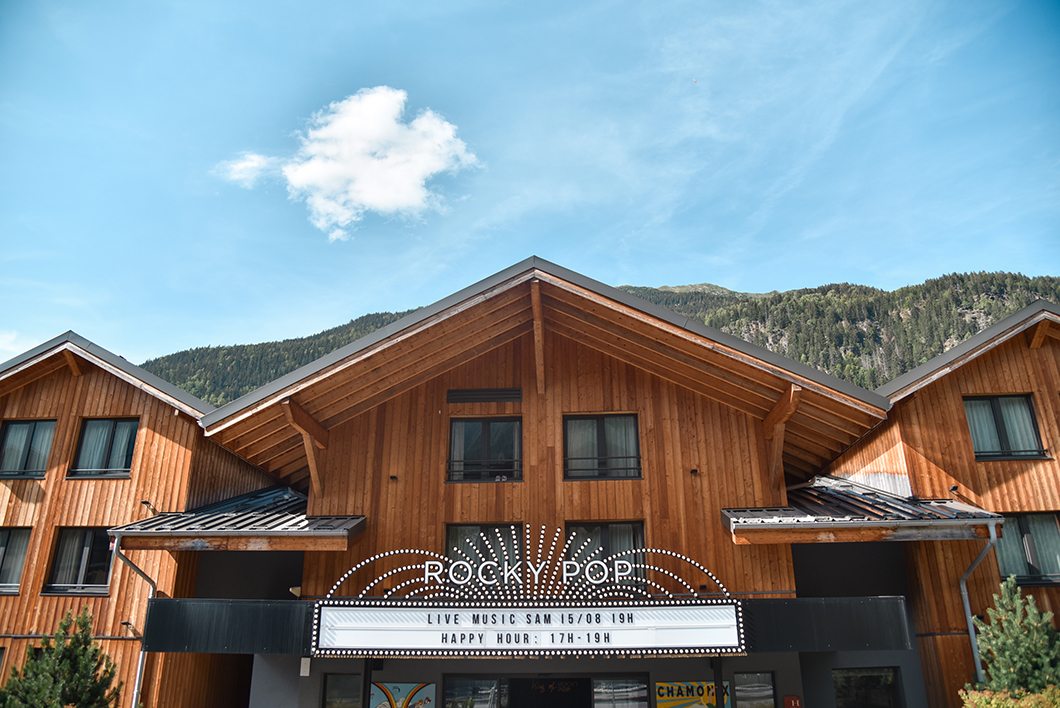 Rocky Pop Hôtel, top des hôtels à Chamonix