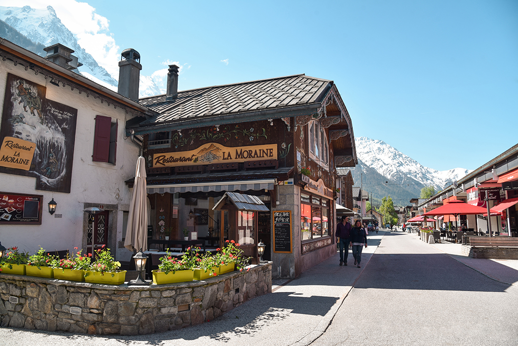 Visiter le centre-ville de Chamonix