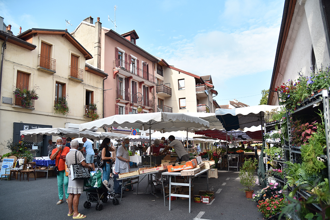 Le marché, visite incontournables à Evian