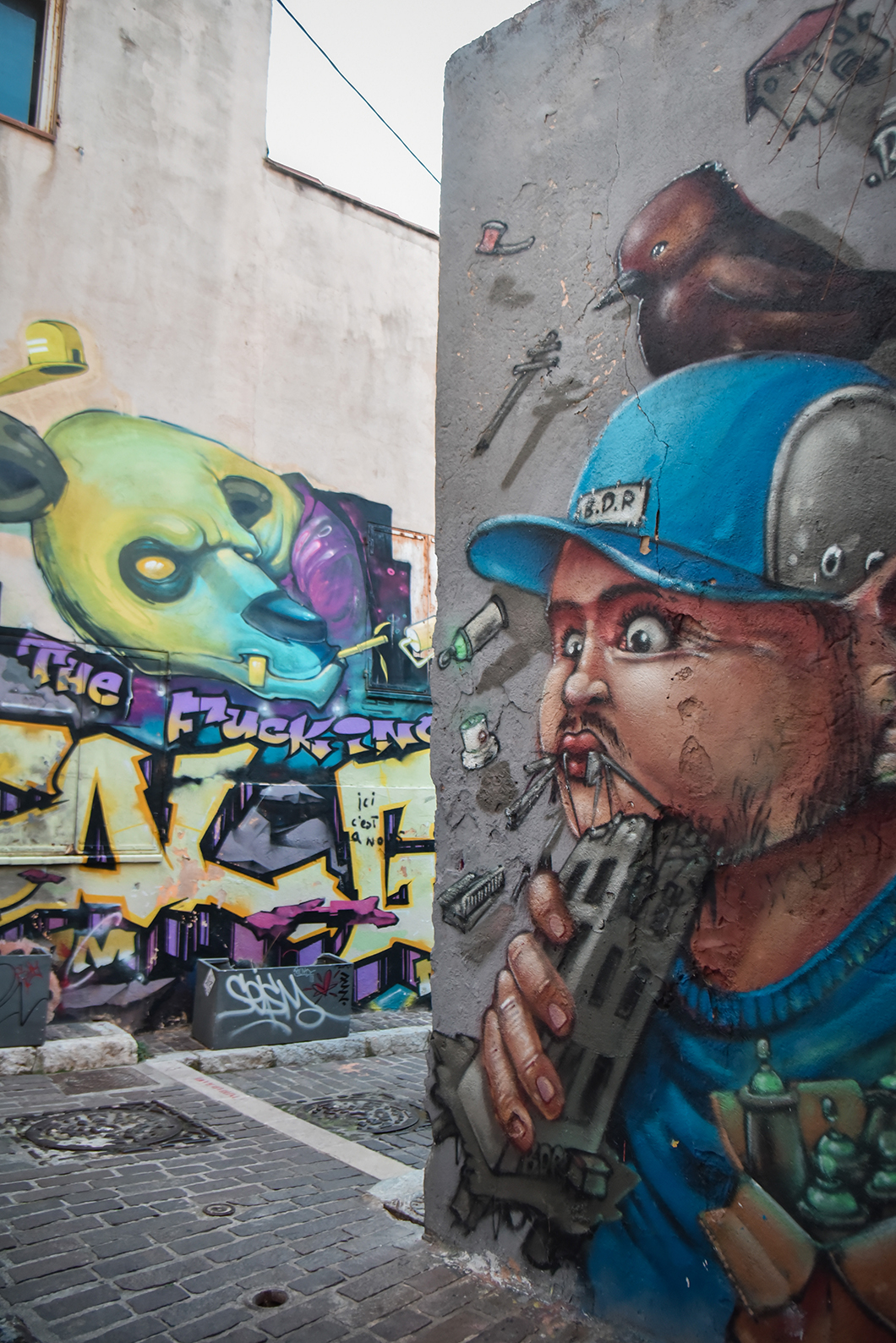 Le street art du Panier à Marseille