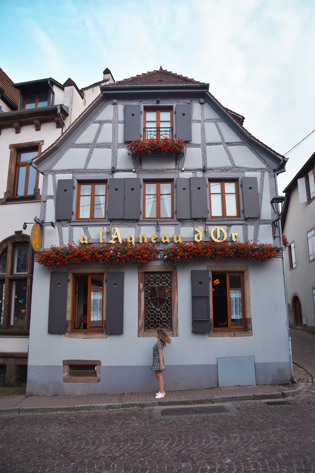 Se balader dans la veille ville de Obernai en Alsace