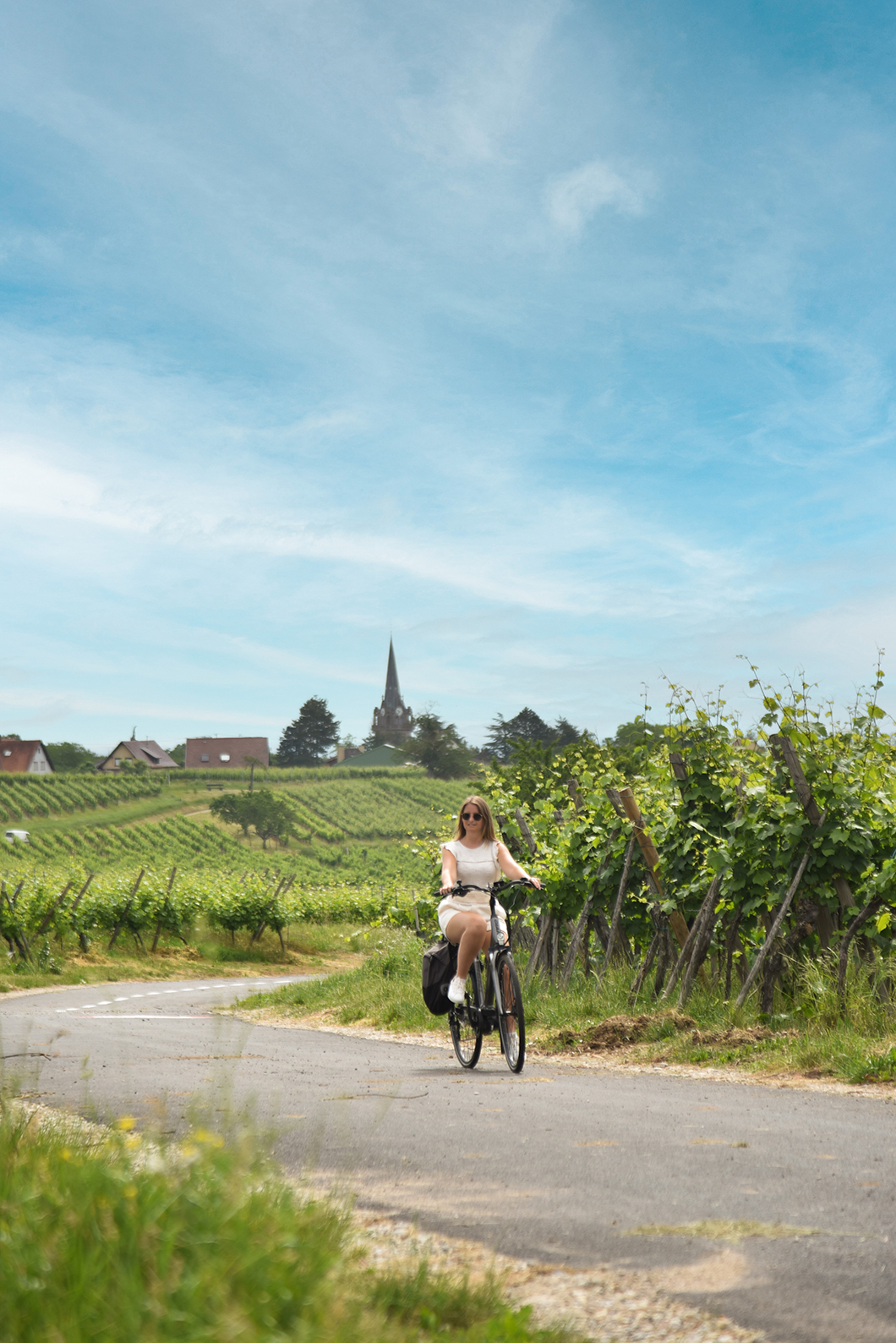 Faire une balade à vélo dans les vignes à Obernai et dans les environs