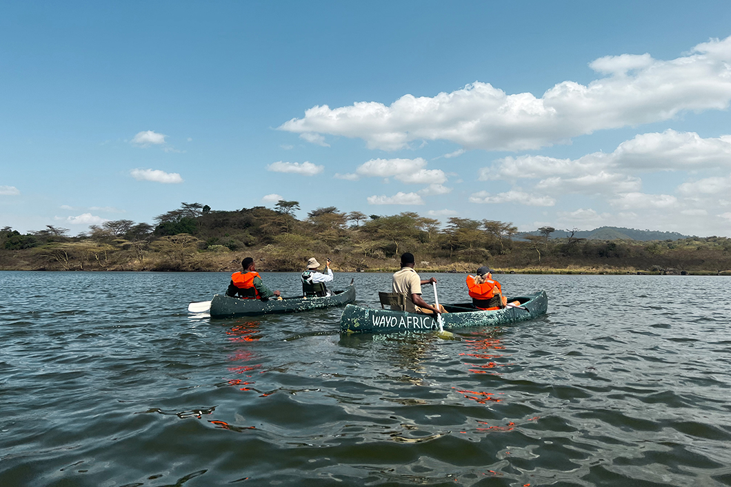 Que faire à Arusha ? Canoë sur les lacs Momella