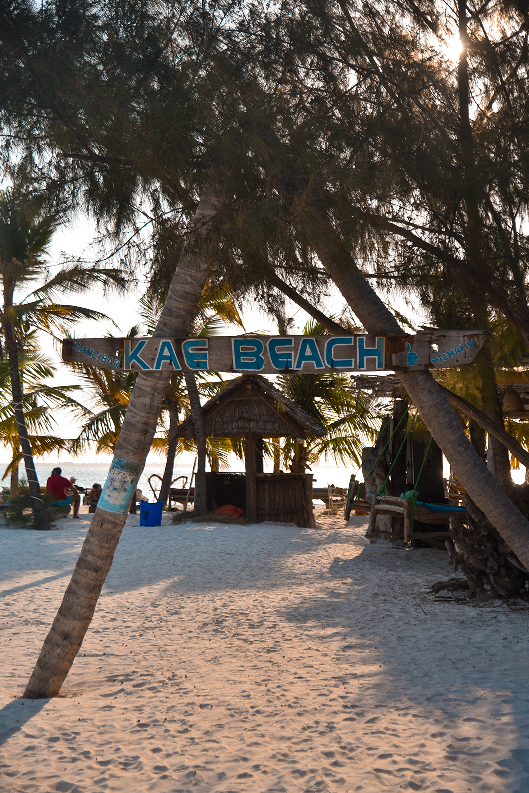 Kae Beach, meilleur spot pour le coucher de soleil à Zanzibar